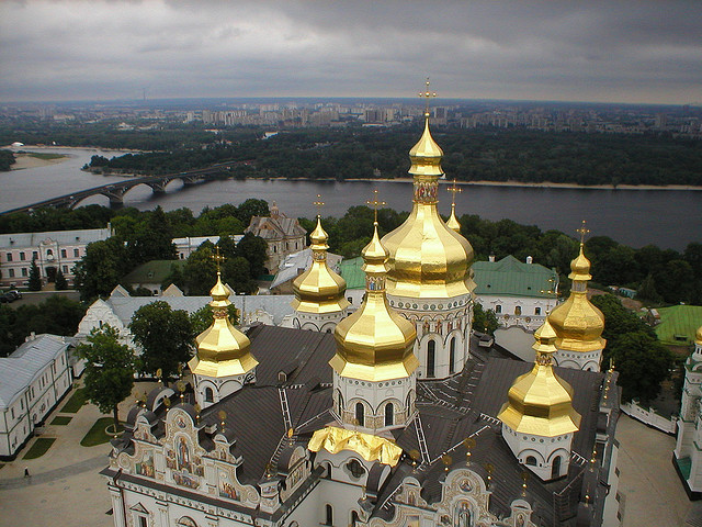 Kiev's gold-domed monastery