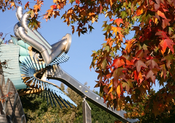 Parc de la Villette, Jardin du Dragon, Paris