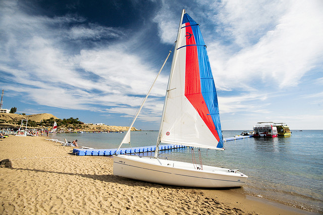 Sailing in Sharm el Sheikh