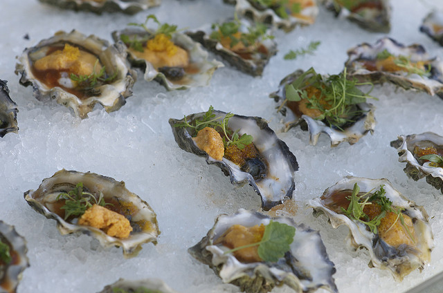 Fabulous oysters at The San Diego Bay Wine and Food Festival
