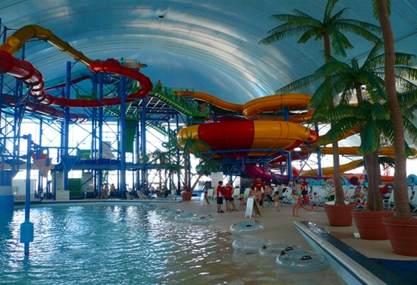 Fallsview Waterpark, Niagara Falls with Kids