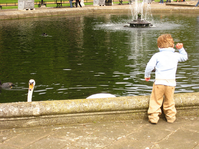 When weather is nice, visiting a London park is key.