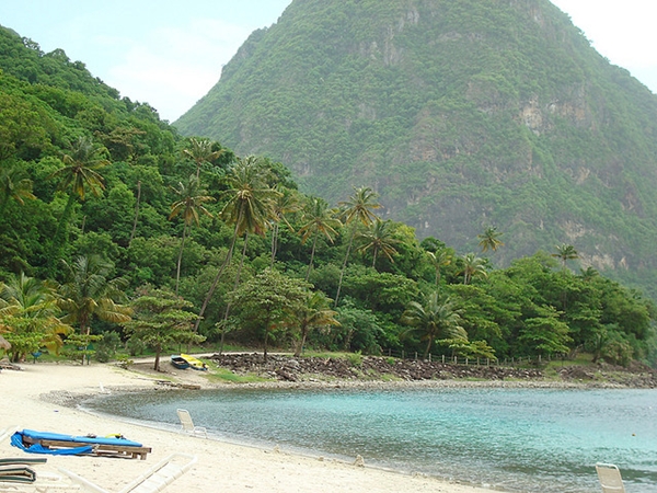 Jalousie Plantation Beach, St. Lucia with Kids