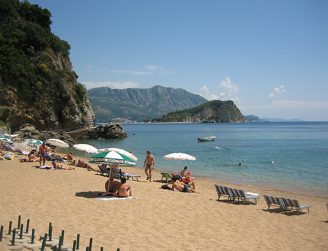 Mogren Beach, Budva