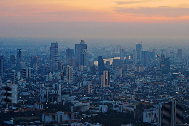 The vast expanse that is Bangkok