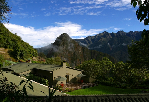View of Machu Picchu from Sancturary Lodge Hotel