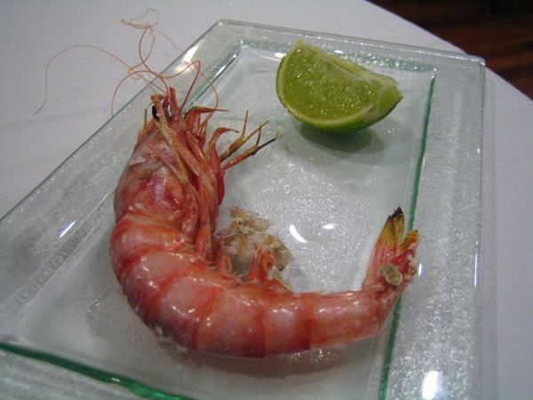 Fresh King Prawn, Ca'Sento, Valencia Spain