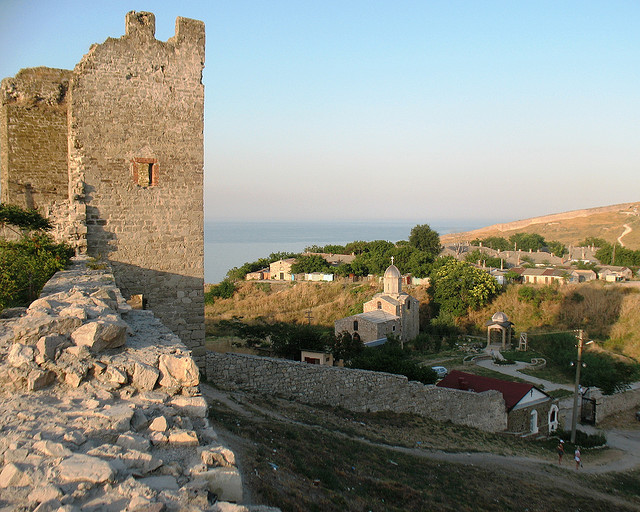 View from the Genoese Fortress, Feodosia