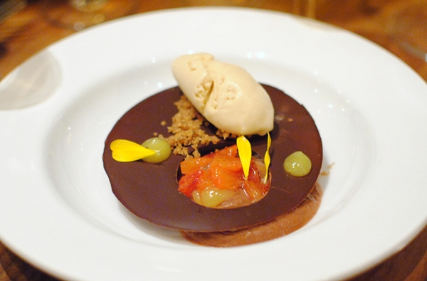 Dark Chocolate Mousse, Cafe Boulud NYC