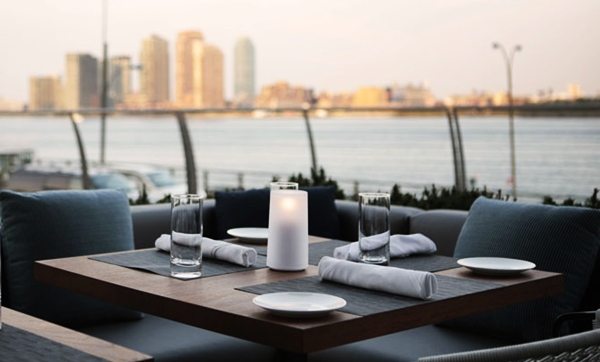 Outdoor Terrace, Riverpark, NYC