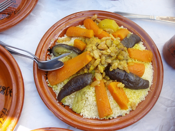 Chicken and Vegetable Tajine, Marrakech with Kids