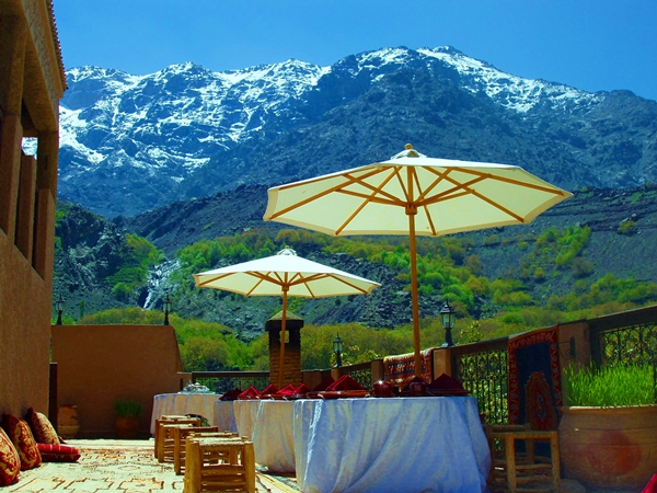 Terrace Restaurant at Kasbah du Toubkal