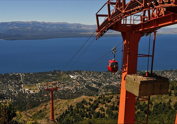 Great views from Teleferico Cerro Otto, Bariloche Argentina