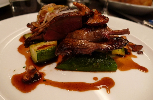 Quail, Spring Restaurant, Paris France