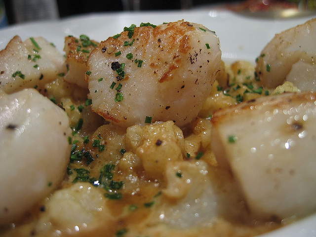 Scallops, L'Ardoise, Paris France