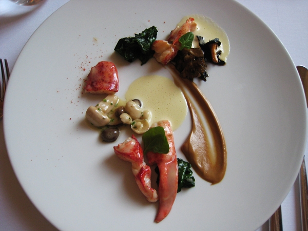 Lobster, Eleven Madison Park, New York-British Airways Visa Michelin Restaurant Dining Promotion NYC