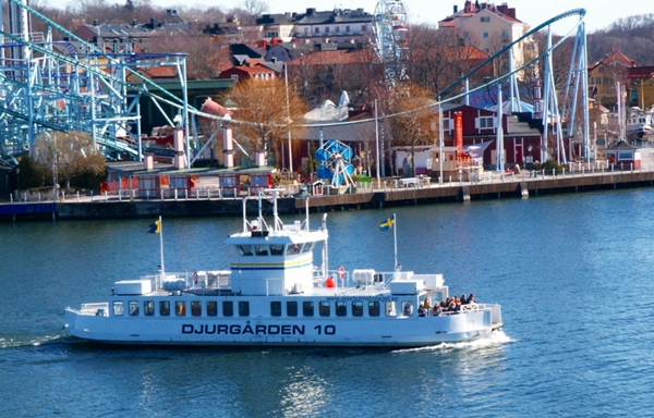 Djurgården and Gröna Lund, Stockholm Sweden