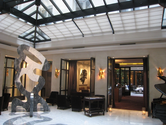 Atrium, Le Burgundy Hotel, Paris