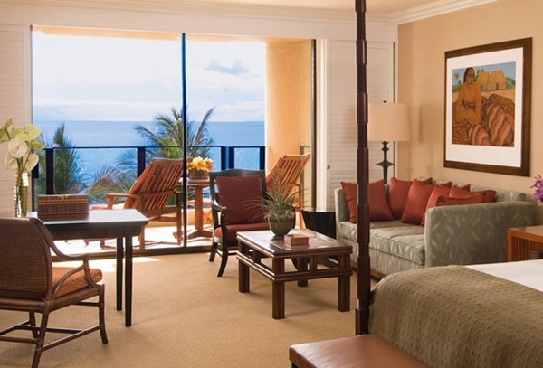 Ocean view from the Four Seasons Wailea, Maui