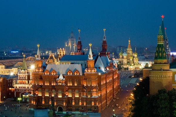 View of the Kremlin from the Ritz-Carlton, Moscow