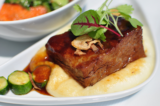 Short rib, Asiate Restaurant, Mandarin Oriental, New York