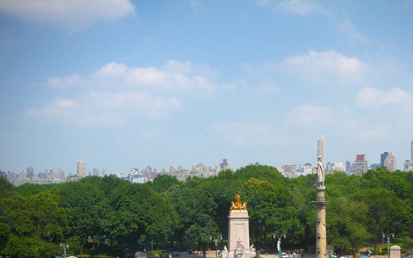 View of Central Park from Per Se Restaurant, New York