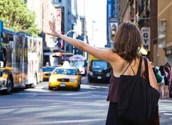 Don't steal someone else's taxi in New York