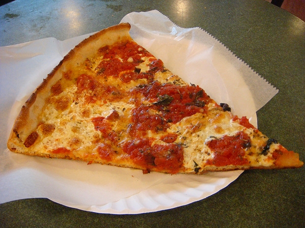 New York pizza-lots of arguments about where the best is