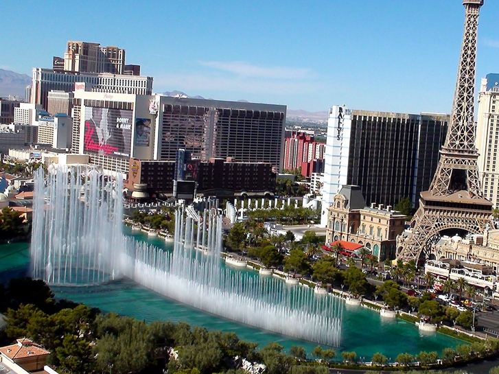 View of the Strip from The Cosmopolitan, Las Vegas