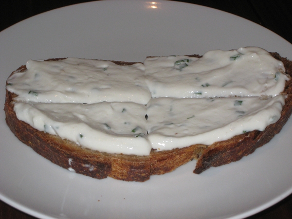 Hospoda NYC Review: Complimentary rye bread