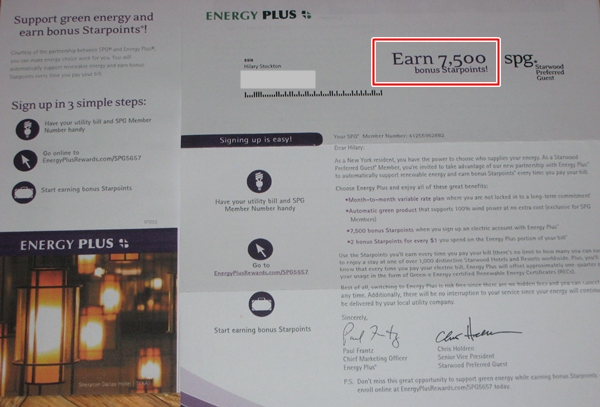 Is Energy Plus a Scam? The SPG 7500 Starpoints Bonus Offer