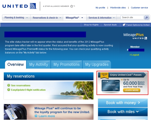 Get 60000 Miles with the United MileagePlus Explorer Card