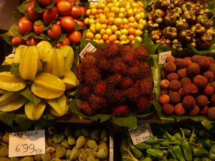 Boqueria Market display