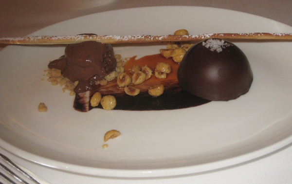 Le Caprice, NYC Restaurant Review-Smoked Chocolate Dome