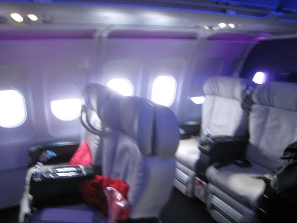 Virgin America First Class Review