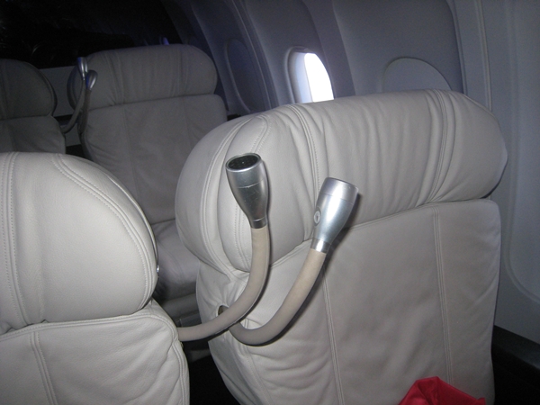 Virgin America First Class Review-Seats