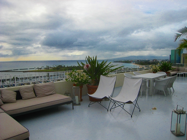 The Modern Honolulu Hotel Review-Penhouse Lanai