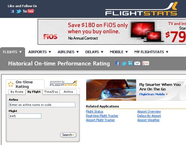 Flight On-Time Performance-Tools to Predict Flight Delays