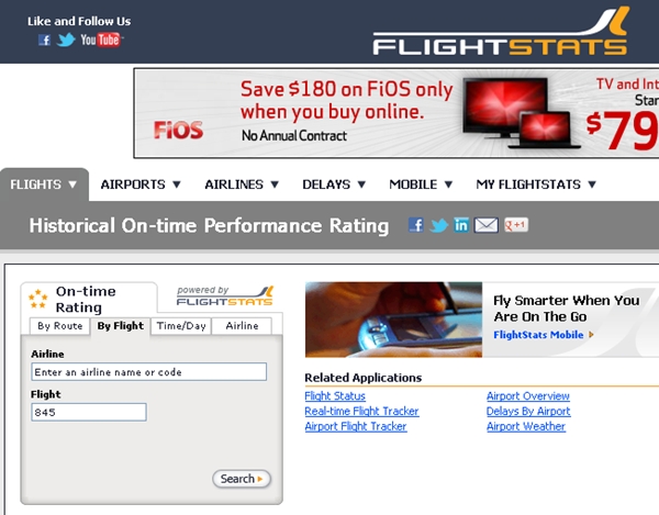 ontime flight performance