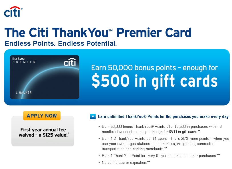 Citi ThankYou Premier Card Review-50,000 ThankYou Points Transfer to BA Avios, Singapore Airlines