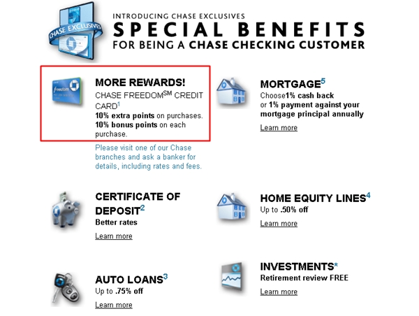 Chase Exclusives Bonuses: Maximize Chase Freedom Ultimate Rewards Points