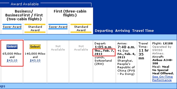 Does Swiss First Class Award Availability Exist?