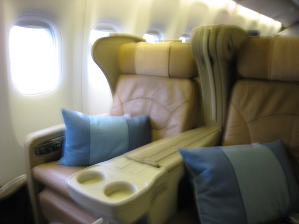 Singapore Airlines Business Class Review