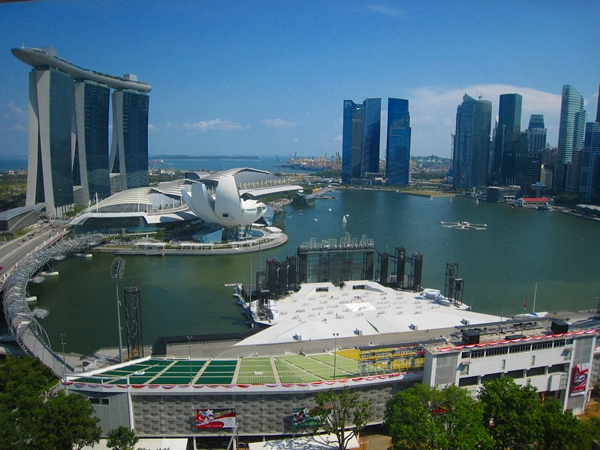 Ritz-Carlton Millenia Singapore hotel review-marina view