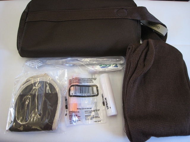 SWISS Business Class Amenity Kit ZRH-YUL