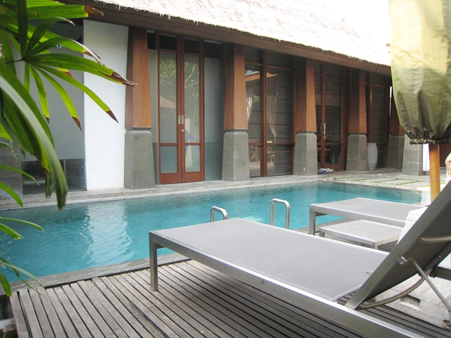 The Kayana Bali Hotel Review - Pool and Lounge Chairs