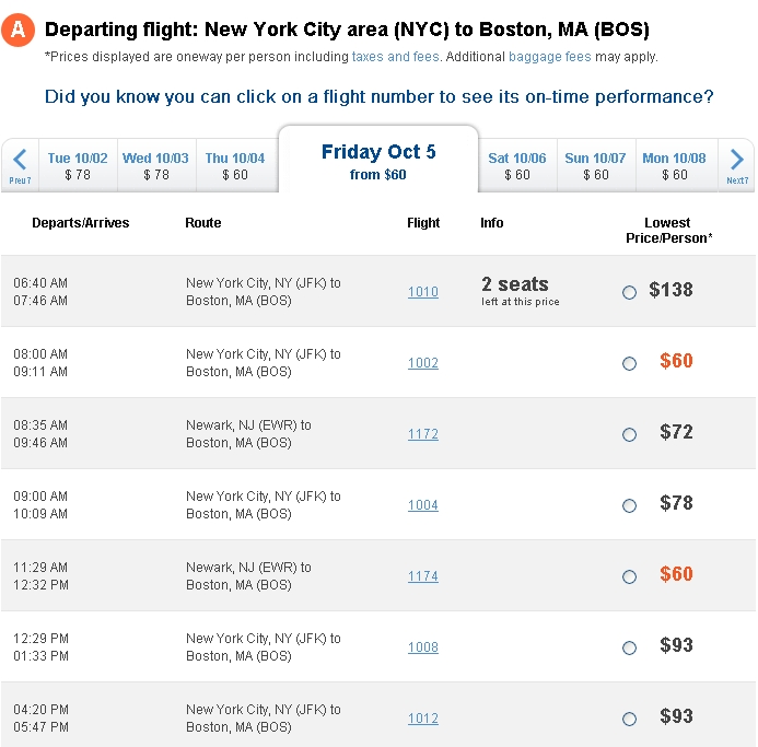 JetBlue Deal-Save $100 Off Roundtrip Flights