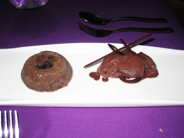 Indiana Kenanga Restaurant Review - Chocolate Fondant Chocolate Sorbet