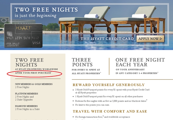 Hyatt Visa Offer Change-Last Chance for No Minimum Spend