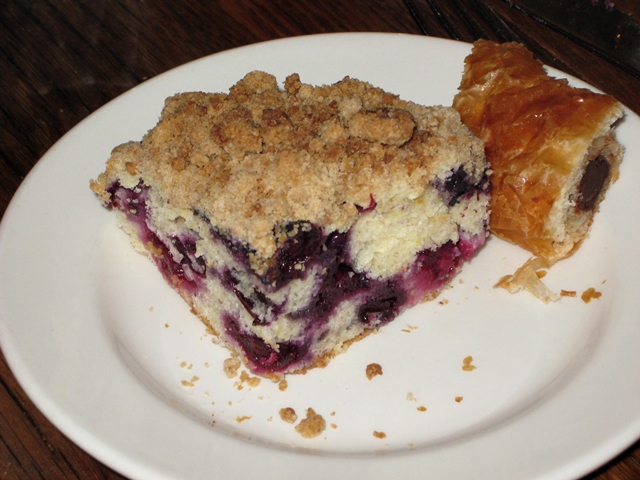 Maialino NYC Brunch Review - Blueberry Coffeecake